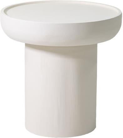 Giga Meubel Salontafel Rond 50cm Beige Beton Ciré Japandi Joyce - Foto 2