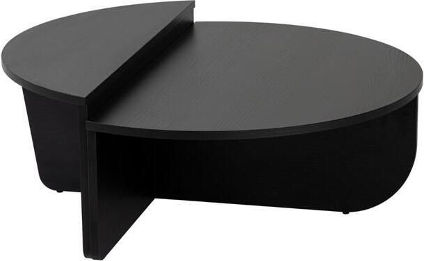 Dimehouse Ronde Salontafel Zwart Getrapt Melamine 85 cm Orin - Foto 2