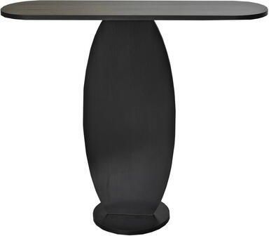 Giga Meubel Sidetable Antraciet Hout 100x30x81cm Ellittica