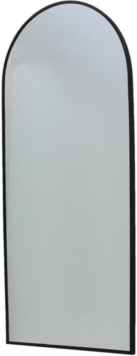 Giga Meubel Staande Spiegel Zwart Metaal 80x3x180cm Bowie