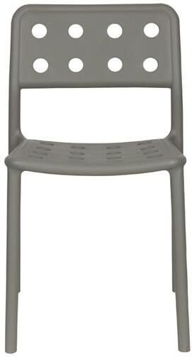 Giga Meubel Tuinstoel Grijs 53x46x80cm Serra Set van 4