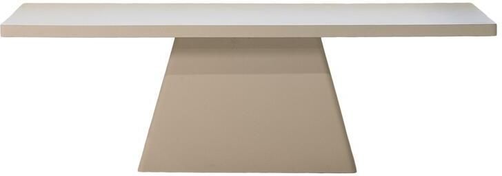 Giga Meubel Tuintafel Rechthoek 200cm Beige Eco Composiet Avia
