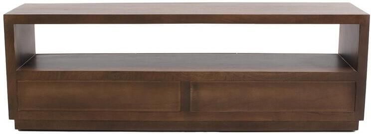 Giga Meubel Tv-meubel Donkerbruin Mangohout 150x40x50cm Luxurious - Foto 2