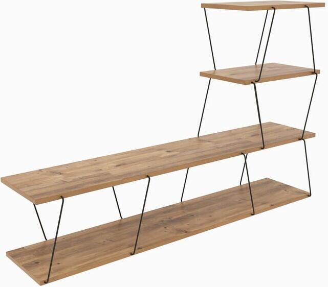 Giga Meubel Tv-meubel Naturel Hout 150x30x93cm Ilgaz