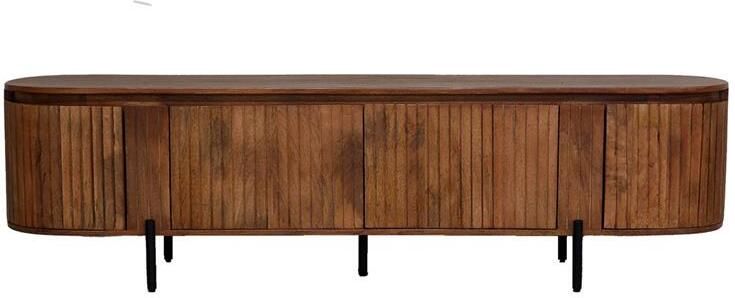 Giga Meubel TV-Meubel Marlène 200x40x55cm Naturel Mangohout - Foto 3