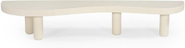 Giga Meubel Tv-Meubel Organisch Beton Ciré Beige 200x45x35cm Siva - Foto 2