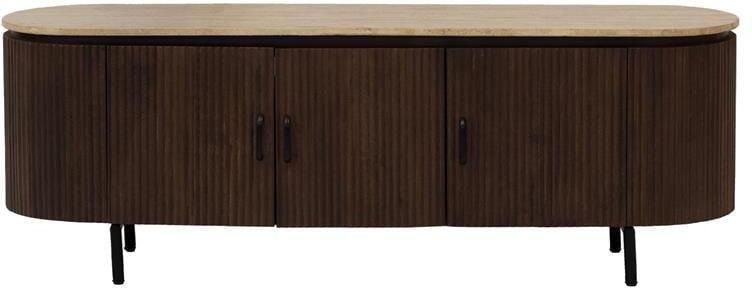Giga Meubel Tv-Meubel Travertin 160cm Bruin 160x40x55cm - Foto 2