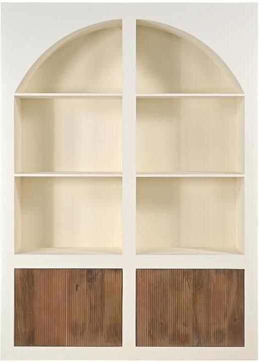 Giga Meubel Vakkenkast Miné 150x38x210cm MDF Mangohout Beige - Foto 2