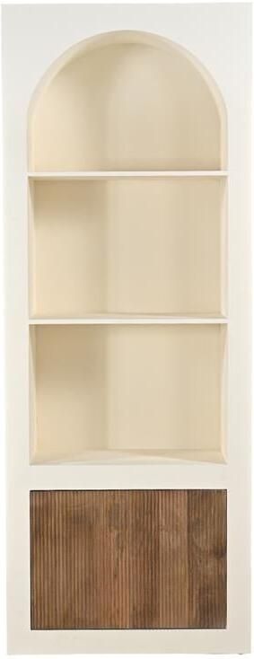 Giga Meubel Vakkenkast Miné 80x38x210cm MDF Mangohout Beige - Foto 2