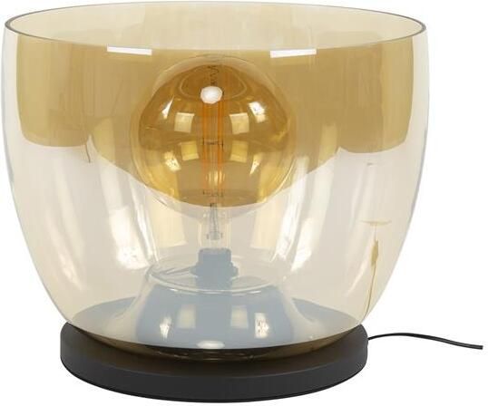 Giga Meubel Vloerlamp Amber Glas 48x48x41cm Up XXL