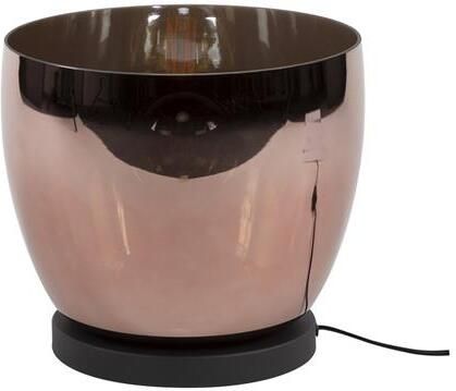 Giga Meubel Vloerlamp Koper Glas 29x29x27cm Up L