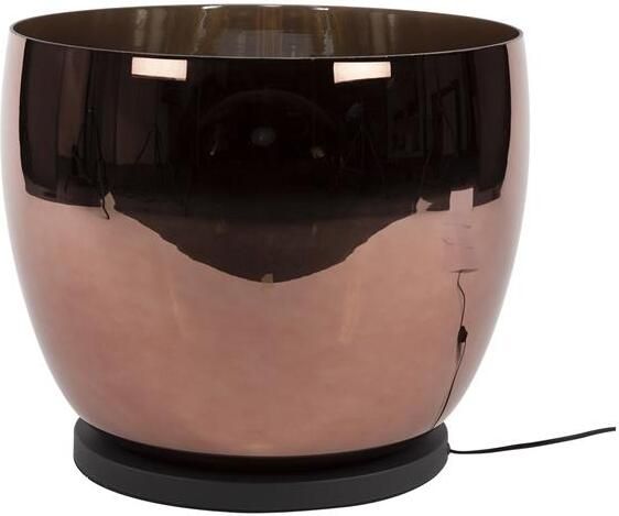 Giga Meubel Vloerlamp Koper Glas 48x48x41cm Up xL