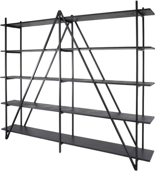 Giga Meubel Wandrek Piega Metaal 220x180cm Zwart - Foto 3