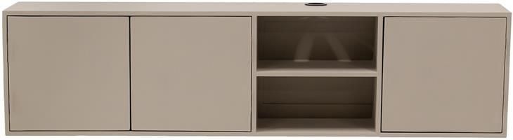 Giga Meubel Zwevend Tv-meubel Loiza Zandkleur Hout 3-Deurs 160x30x40cm - Foto 3