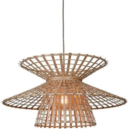 GOOD&MOJO Hanglamp Machupicchu Naturel Ø57cm