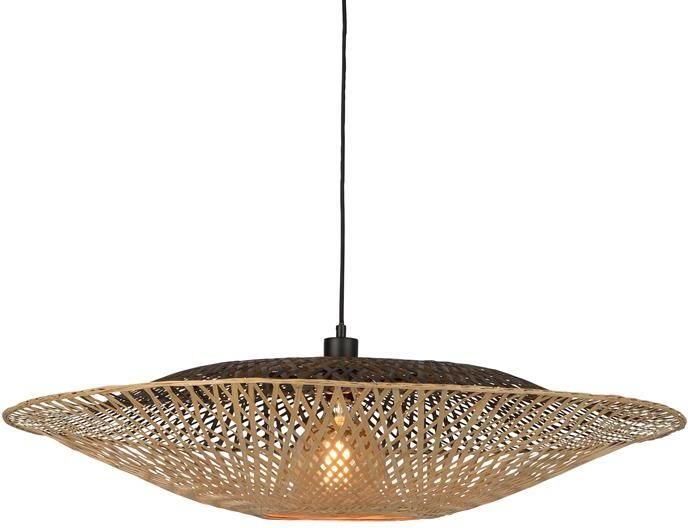 GOOD&MOJO Hanglamp Kalimantan Bamboe Naturel Zwart - Foto 2