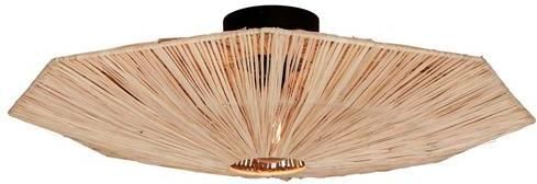 GOOD&MOJO Plafondlamp Panama Raffia 65cm Naturel