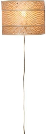 GOOD&MOJO Wandlamp Langkawi Naturel Ø32cm