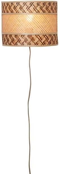 GOOD&MOJO Wandlamp Langkawi Naturel Ø32cm