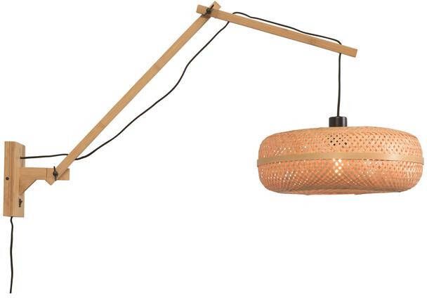 GOOD&MOJO Wandlamp Palawan Bamboe 100x40x70cm