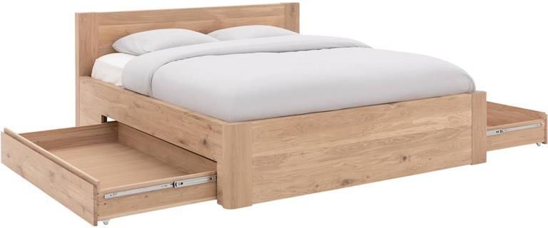 Goossens Bedframe Bibi 160 x 200 Eiken naturel Hout