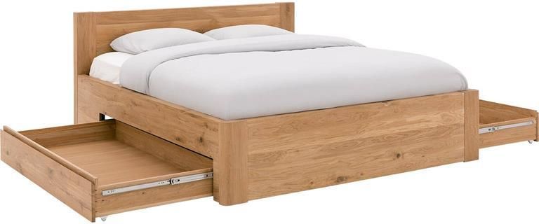 Goossens Bedframe Bibi 140 x 200 Eiken olie blank Hout