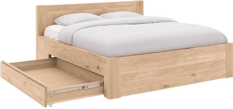 Goossens Bedframe Bibi 180 x 200 Eiken naturel Hout