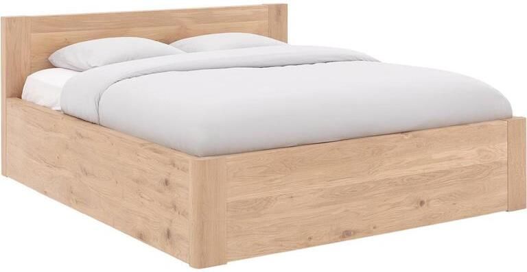 Goossens Bedframe Bibi 180 x 220 Eiken naturel Hout