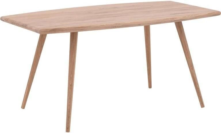 Goossens Eettafel Bjarte Semi ovaal 220 x 100 cm