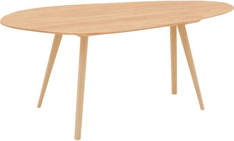 Goossens Eettafel Ferry Organisch 180 x 90 cm