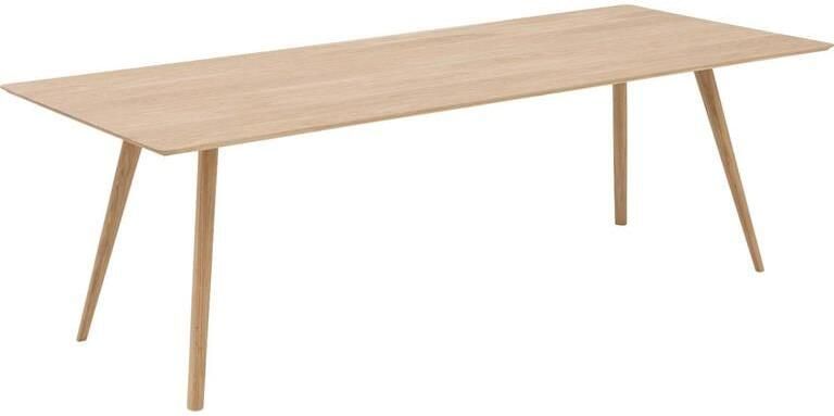 Goossens Eettafel Ferry Rechthoekig 240 x 100 cm