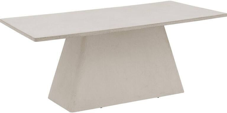 Goossens Eettafel Stone Rechthoekig 190 x 110 cm