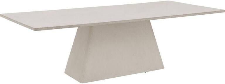 Goossens Eettafel Stone Rechthoekig 260 x 110 cm