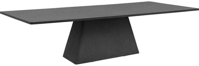 Goossens Eettafel Stone Rechthoekig 300 x 110 cm