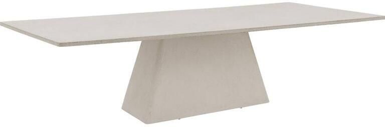 Goossens Eettafel Stone Rechthoekig 300 x 110 cm