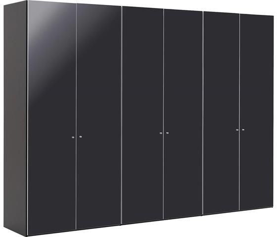 Goossens Kledingkast Easy Storage Ddk Kledingkast 304 cm breed 220 cm hoog 6x draaideur