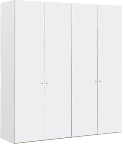 Goossens Kledingkast Easy Storage Ddk Kledingkast 203 cm breed 220 cm hoog 4x draaideur
