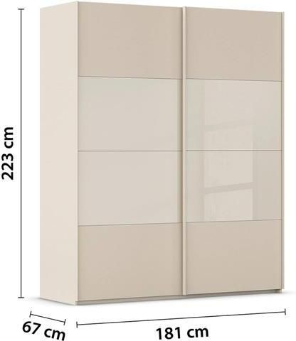 Goossens Kledingkast Finca in hoogwaardig meubelplaat