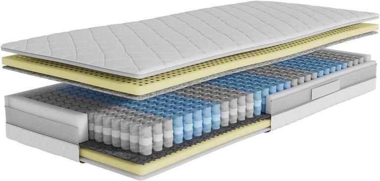 Goossens Basic Matras Shapes 2 140 x 210 cm pocketvering - Foto 2