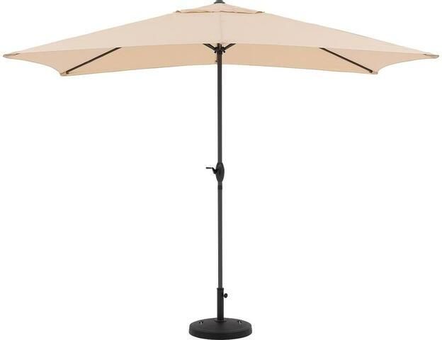 Goossens Parasol Siri Parasol 2x3 meter met voet