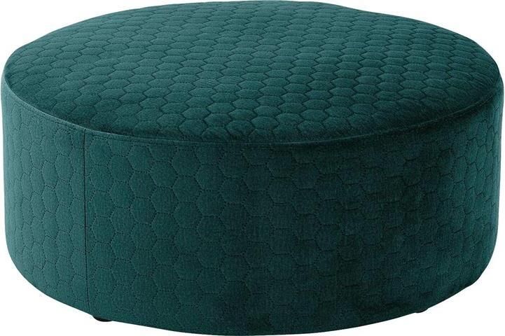 Goossens Poef Arendal in monolith 37 met honing raat stiksel