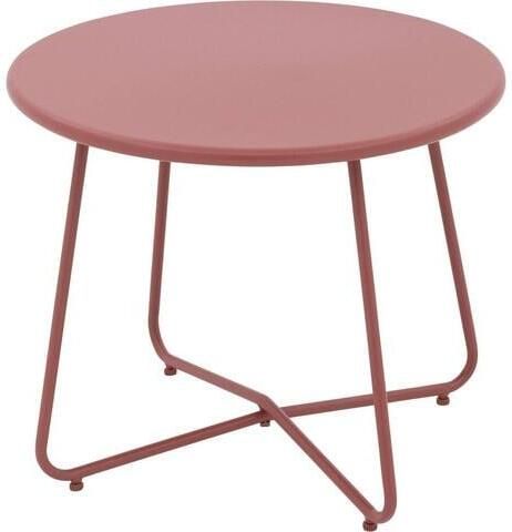 Goossens Tuintafel Must in Aluminium poedercoating rood