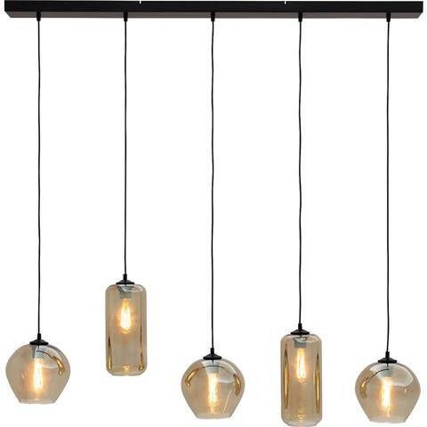Goossens Hanglamp Devant Hanglamp met 5 lichtpunten