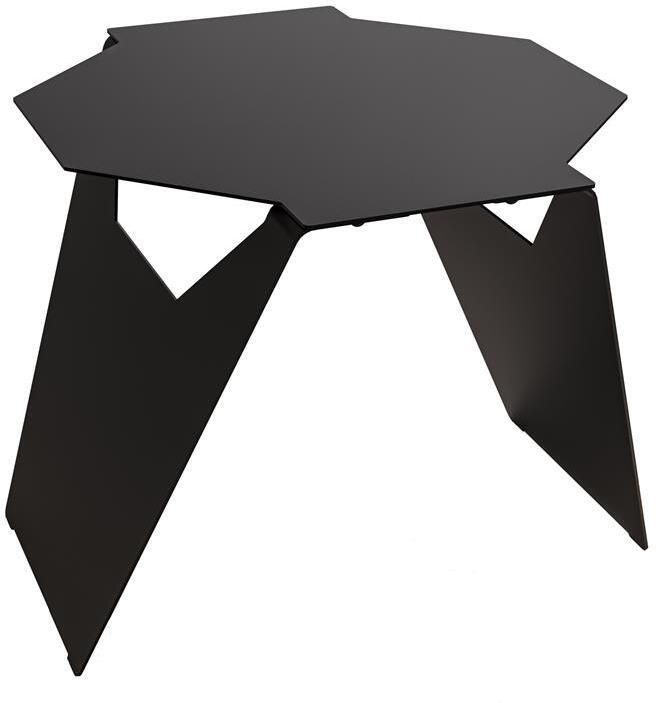 Gorillz Hive Bijzettafel Hexagon Zwarte Design Salontafel Metaal Modern Industrieel - Foto 3