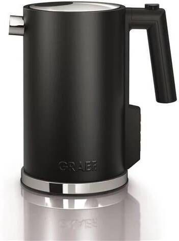 Graef waterkoker &apos;Exclusive&apos; zwart 1 2 l instelbaar