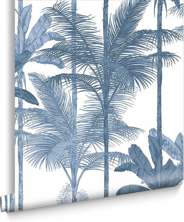 Graham & Brown | Vliesbehang Jungle Cobalt Blauw