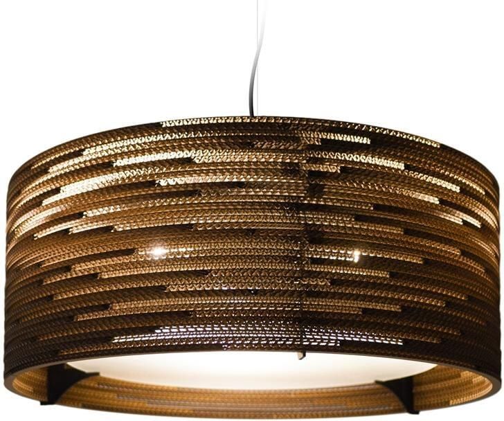 Graypants Scraplights Drum 24 hanglamp Ø61 naturel
