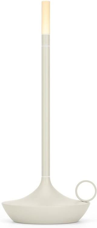 Graypants Wick tafellamp LED oplaadbaar Mist Grey