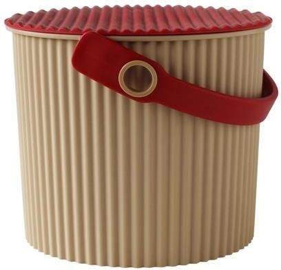 Hachiman Omnioutil Opbergemmer Mini Beige|Rood