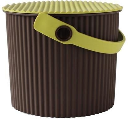 Hachiman Omnioutil Opbergemmer Mini Bruin|Geel